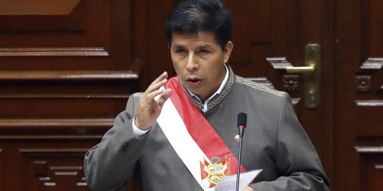 Dictan siete días de detención preliminar contra Pedro Castillo