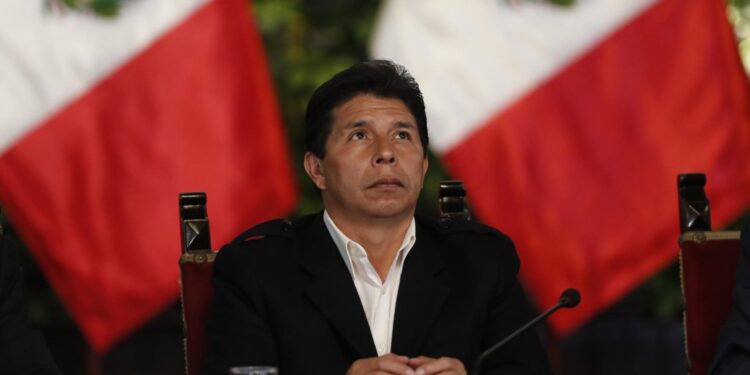 Justicia peruana dicta 18 meses de prisión preventiva para Pedro Castillo