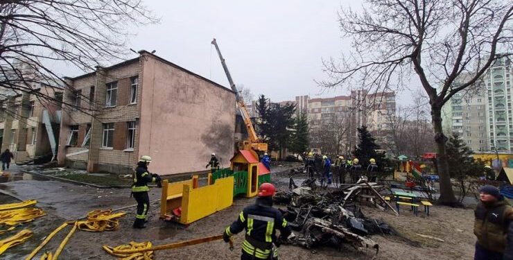 Ucrania: Muere el ministro del Interior tras accidente en helicóptero en Kiev