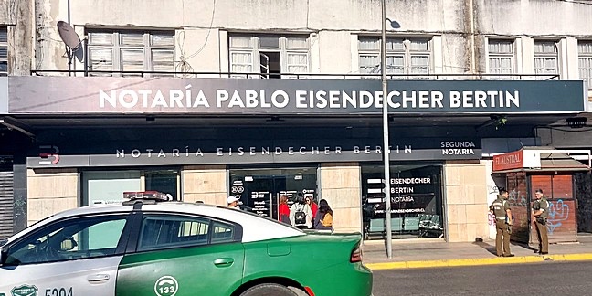 Sujetos roban notaría en centro de Osorno: aún no se informan las pérdidas