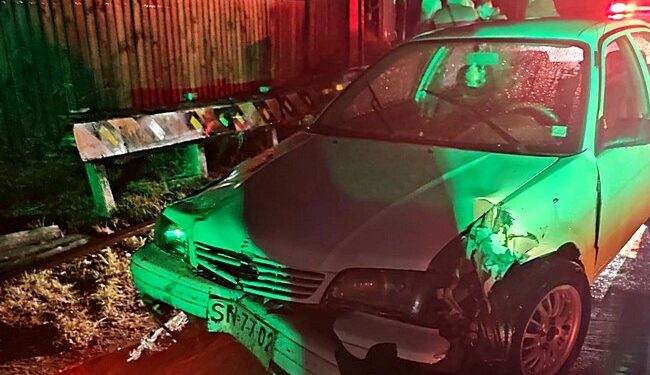 Carabinero fue atropellado mientras dirigía el tránsito en Frutillar