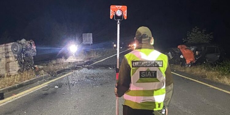 Colisión frontal dejó dos fallecidos en ruta La Unión – Futrono