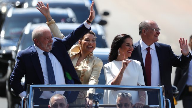 Lula da Silva juró como nuevo presidente de Brasil