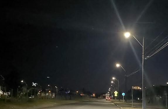 Un 95% lleva proyecto de recambio de luminarias LED en Purranque