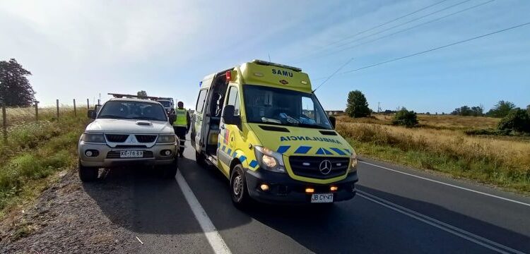 Hombre sufrió paro cardíaco mientras conducía por ruta U-400