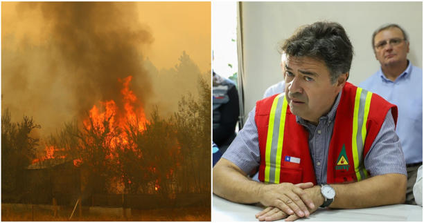 Ministro critica a municipios por no hacer limpieza tras incendios