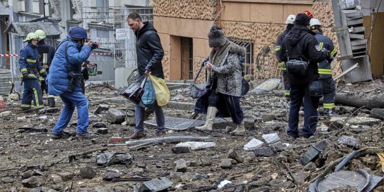 Rusia lanzó este viernes el mayor ataque con misiles desde el inicio de la invasión