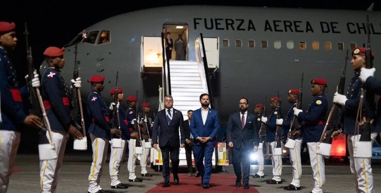 Pdte. Boric llega a República Dominicana para XXVIII Cumbre Iberoamericana