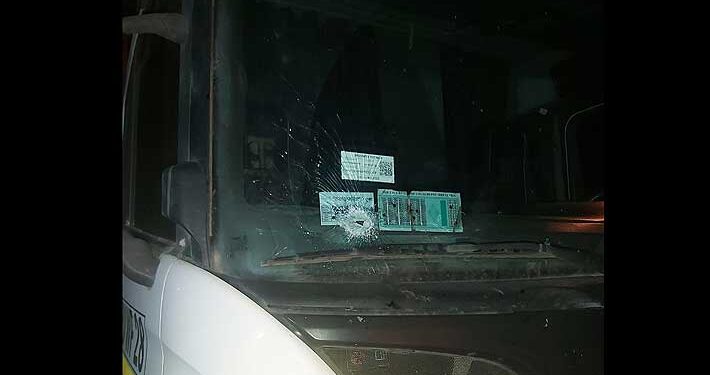 Camioneros solidarizan con conductor baleado en La Araucanía y exigen justicia