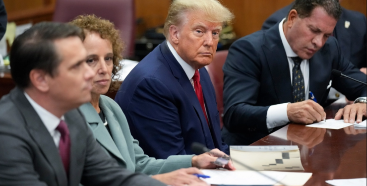 Trump se declara inocente de 34 cargos penales ante el tribunal