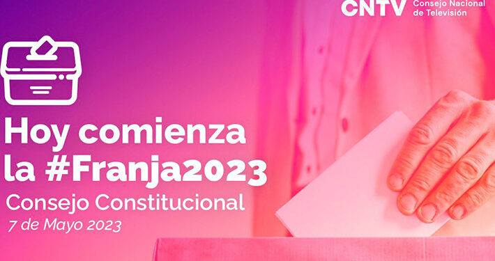 Este viernes comenzó franja televisiva por el Consejo Constitucional
