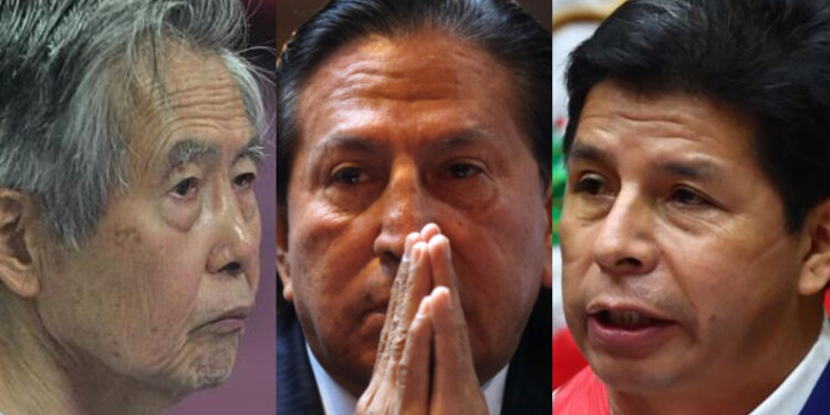 Toledo quedó preso en la misma cárcel que Fujimori y Castillo