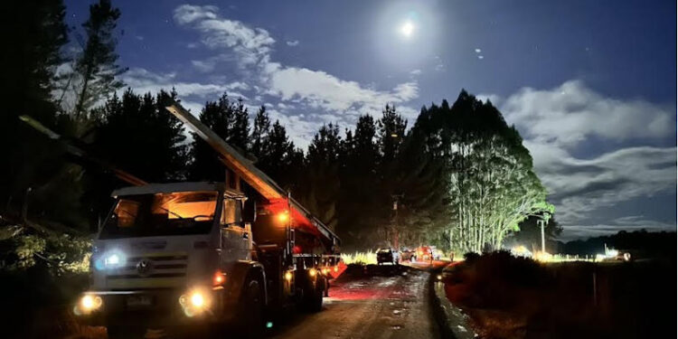 Osorno: Saesa reforzó equipos en terreno para la temporada invernal