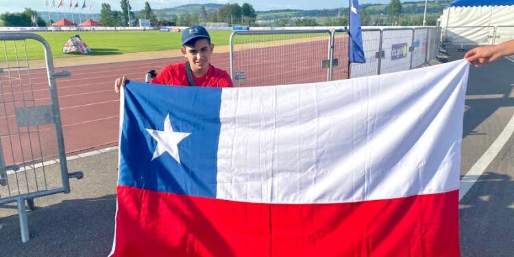 Atleta de Puyehue se coronó campeón en lanzamiento de disco en Grand Prix de Suiza