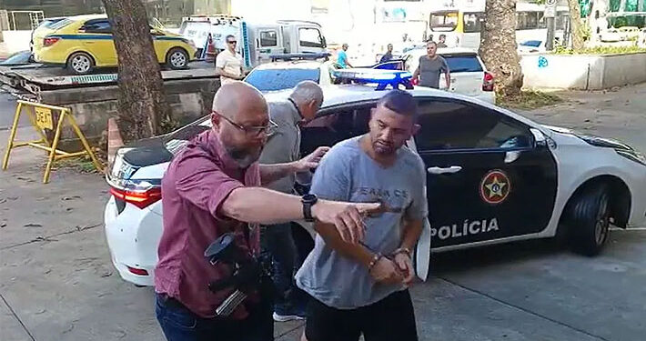 Policía de Brasil detiene a taxista involucrado en crimen de chileno en Río de Janeiro