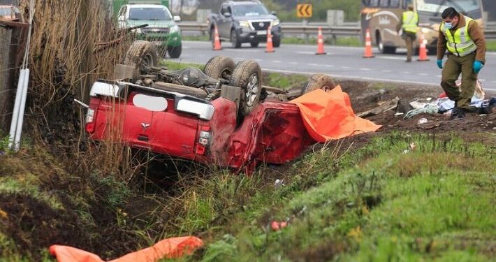Autoridades confirman que aumentó a nueve los fallecidos en accidente en Ruta 5