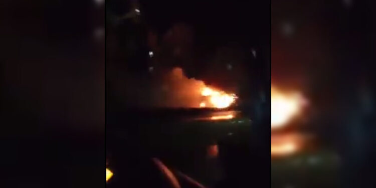 Una camioneta quemada y dos conductores heridos en nuevo ataque en Ercilla