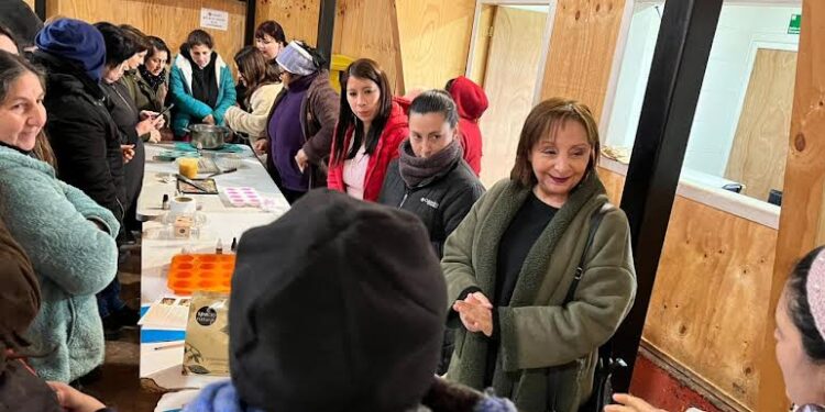 Oficina de la Mujer en Puyehue capacitó a 30 personas en fabricación de jabones energéticos
