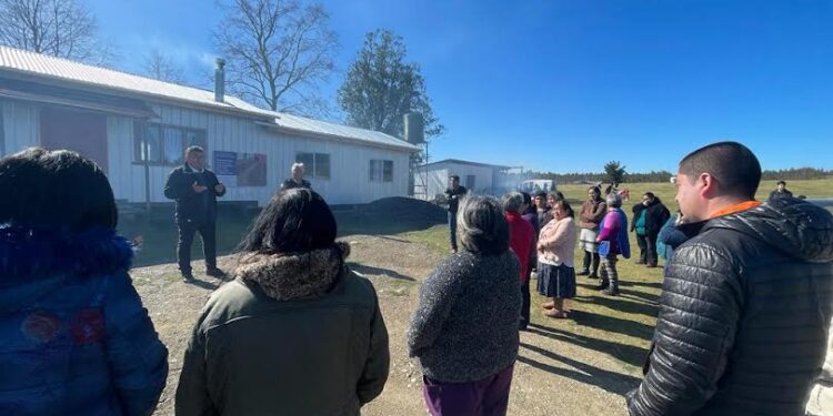 Vecinos de La Poza inauguraron proyecto de electrificación rural junto a Saesa