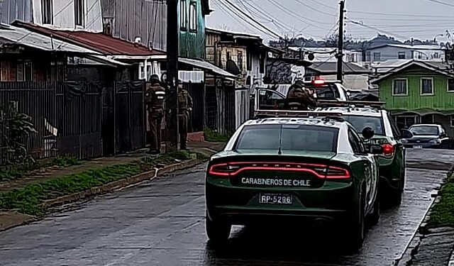 Denuncian disparos contra vivienda en sector Rahue Alto de Osorno 