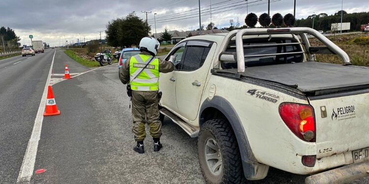 Carabineros hace positivo balance del fin de semana largo en región de Los Lagos