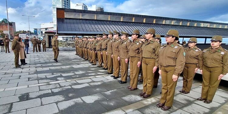 Carabineros refuerza dotación en región de Los Lagos con 38 nuevos funcionarios
