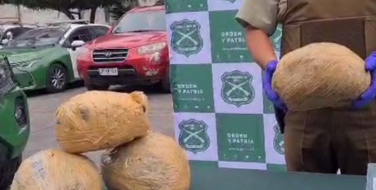 Incautan más de 257 kilos de droga en frontera de Chile con Bolivia