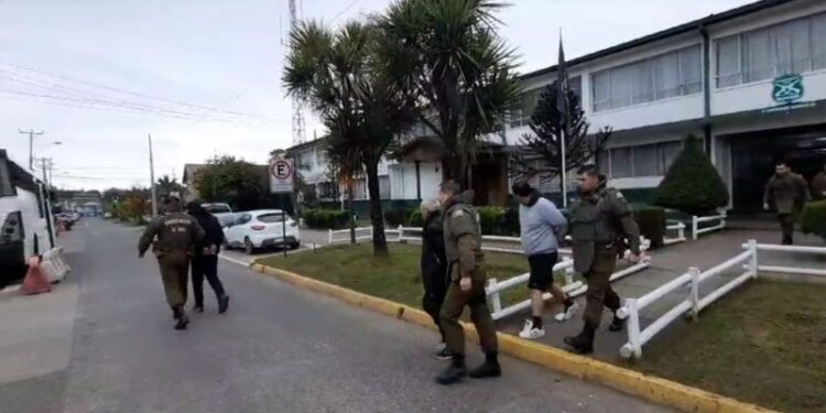 Detienen a tres personas por robo en lugar no habitado en constructora de Osorno 