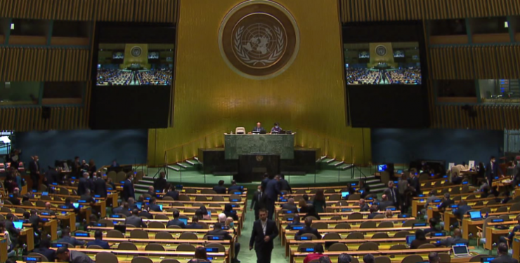 Comienza la Asamblea General de las Naciones Unidas