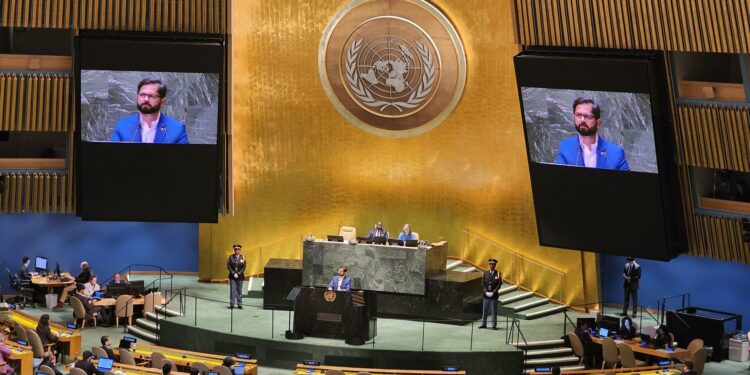 Pdte. Boric ante Asamblea General ONU: “Es tarea urgente detener el avance de autoritarismos”