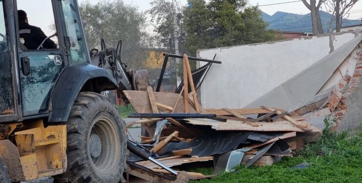 Destruyen infraestructura que homenajeaba a integrante de banda criminal Los 55 en Buin