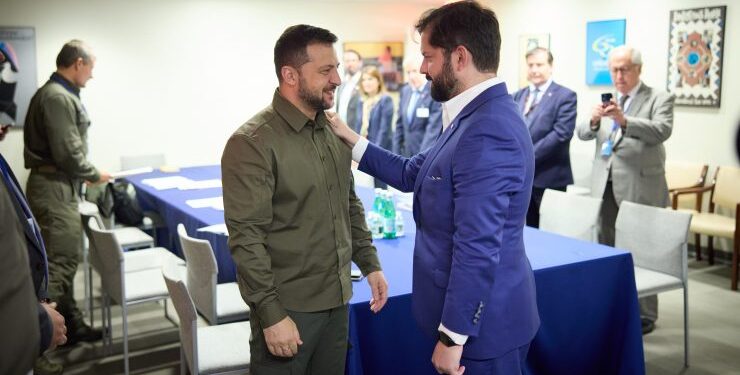 Pdte. Boric tras reunión con Zelensky: “Me opondré siempre a los regímenes que violen los derechos humanos”