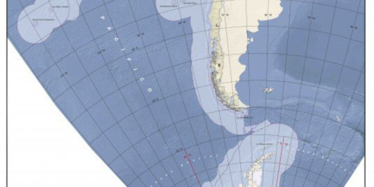 Polémica por mapa: Argentina espera que Chile se avenga a tratado de 1984