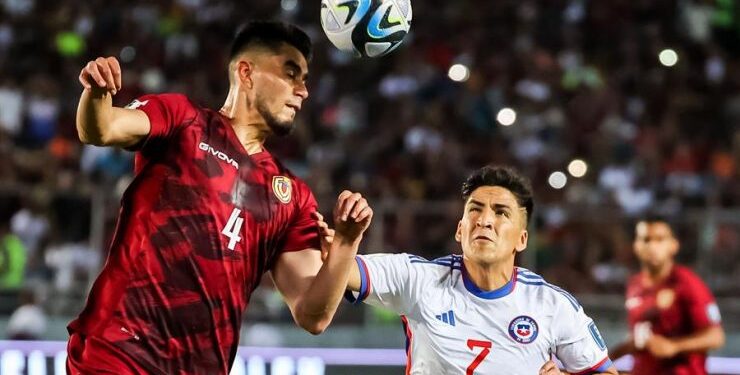 Aplastante derrota: Chile pierde 3-0 ante Venezuela en la cuarta fecha de clasificatorias