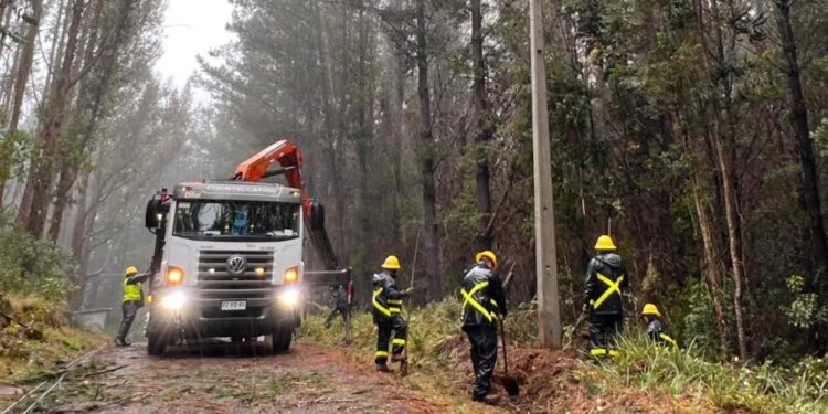 Saesa informó que 99% de sus clientes mantienen servicio normal en provincia de Osorno tras sistema frontal
