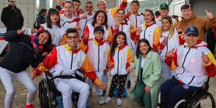 Joven deportista puyehuino participó en recorrido de la Antorcha Panamericana