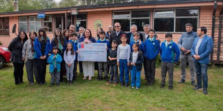 Escuela rural Tacamó Alto de Osorno se adjudicó 150 millones para infraestructura