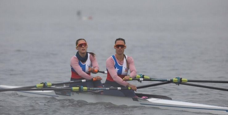 Hermanas Abraham conquistan nueva plata para Chile en Laguna Grande de San Pedro de la Paz
