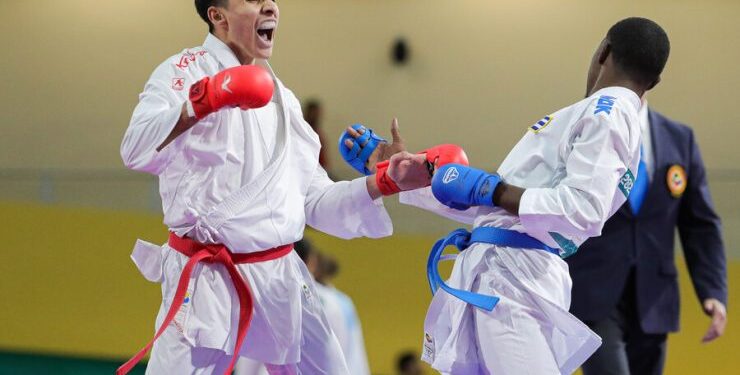 ¡Enorme! Enrique Villalón ganó la novena medalla de oro para Chile en ajustado duelo en karate