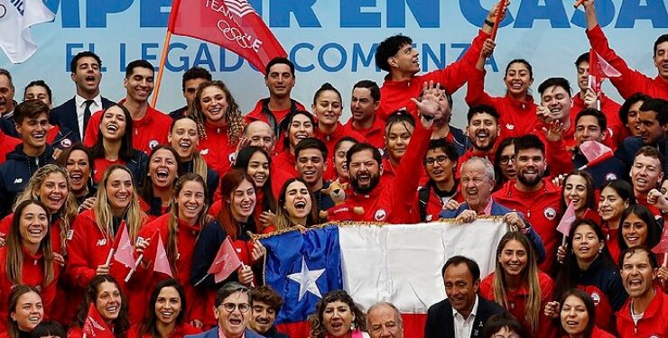 Team Chile es invitado a La Moneda para este miércoles tras su participación en Santiago 2023