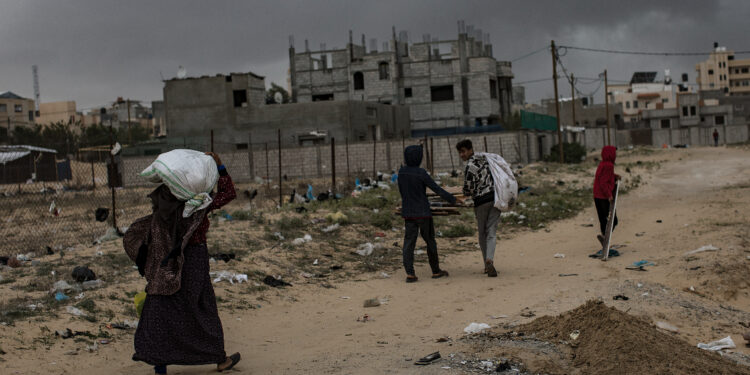 ONU eleva a 1,7 millones los desplazados internos en Gaza
