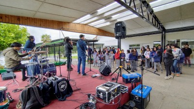 Estudiantes del colegio San Mateo disfrutaron de una jornada de música