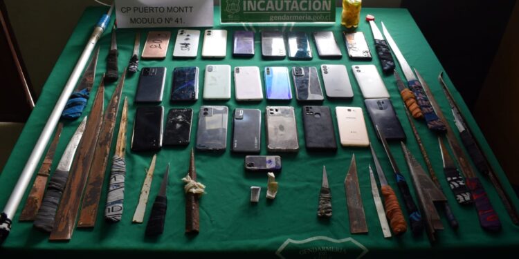 Los Lagos: Gendarmería realiza decimoséptimo simultáneo