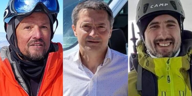 Tres argentinos están desaparecidos en el lado de Chile de Cordillera de Los Andes