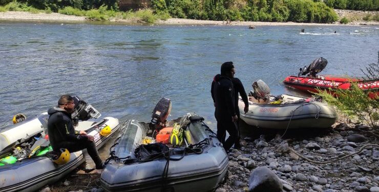 Región de La Araucanía: Sigue la intensa búsqueda de adolescente extraviado en el río Cautín