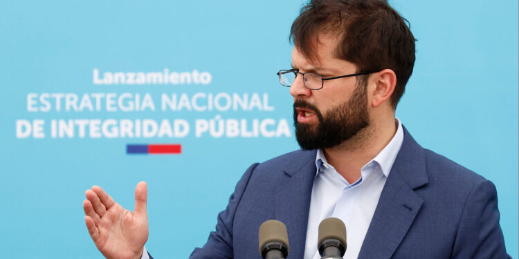 Presidente Boric presentó la Estrategia Nacional de Integridad Pública