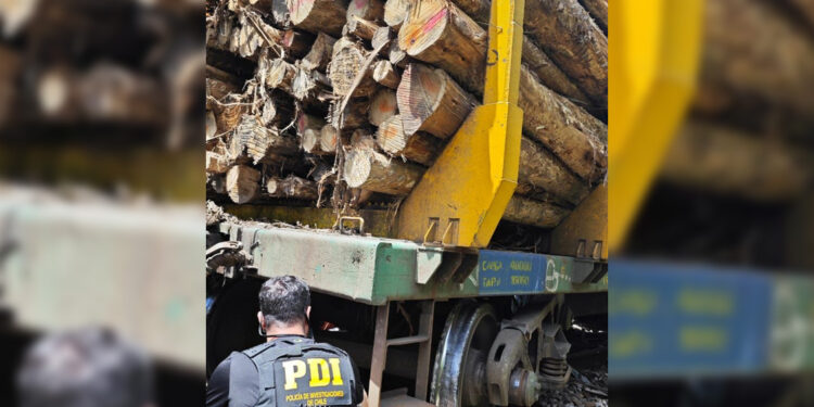 Investigan descarrilamiento en tren de carga en Máfil previo a visita de Boric
