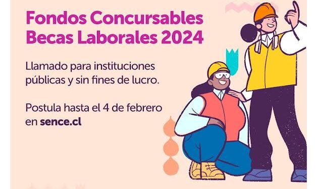 Sence inicia proceso de postulación al Fondo Concursable de Becas Laborales Los Lagos 2024
