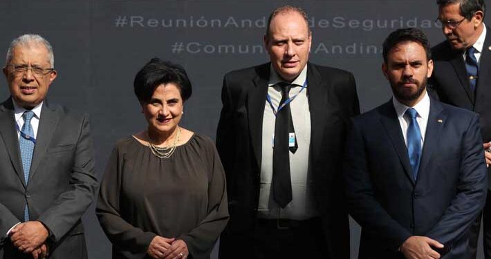Bolivia, Colombia, Ecuador y Perú acuerdan crear Red Andina de Seguridad 24/7