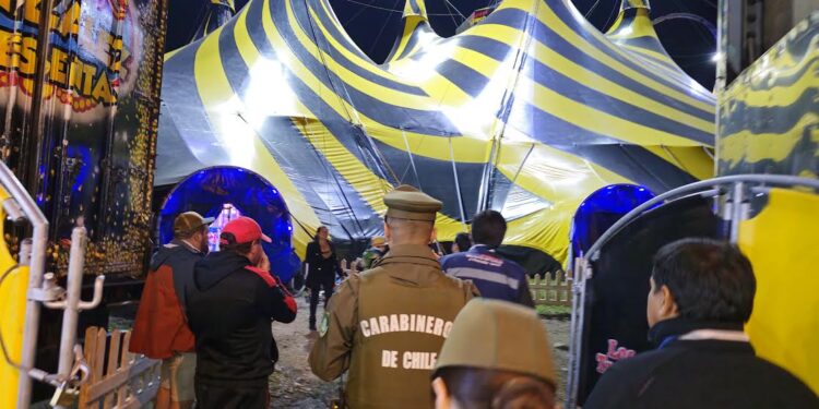 Suspenden labores de 14 niños, niñas y adolescentes en circo de Puerto Montt tras fiscalización